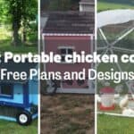 Best 21 Portable chicken coop Plans and Designs for FREE