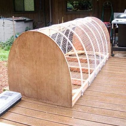 Chicken Barrow coop design