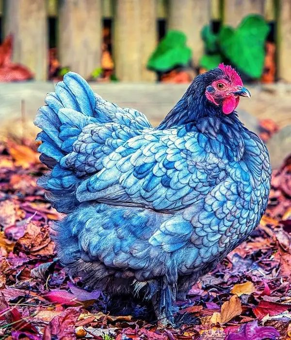 Blue Cochin Chickens