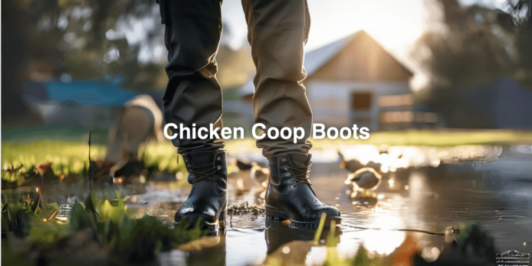 best chicken coop boots