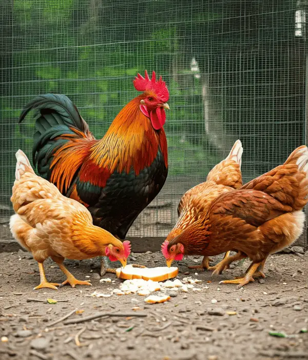 How to Feed Bread to Chickens Safely?