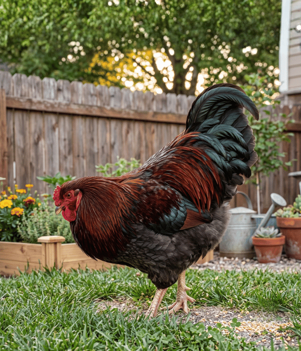 Partridge Wyandotte Rooster