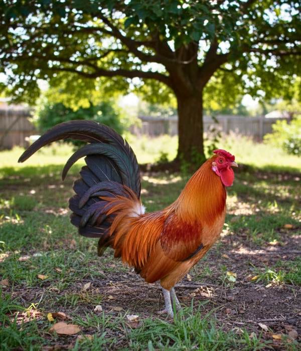  Nankin Bantam Rose Comb Variety Chicken