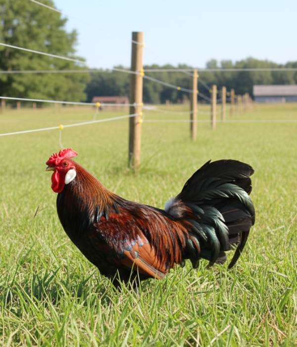 Old English Pheasant Fowl one of the beautiful rose comb chicken breeds