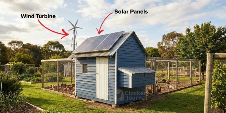 Best Sustainable Energy Solutions for Backyard Chicken Coops