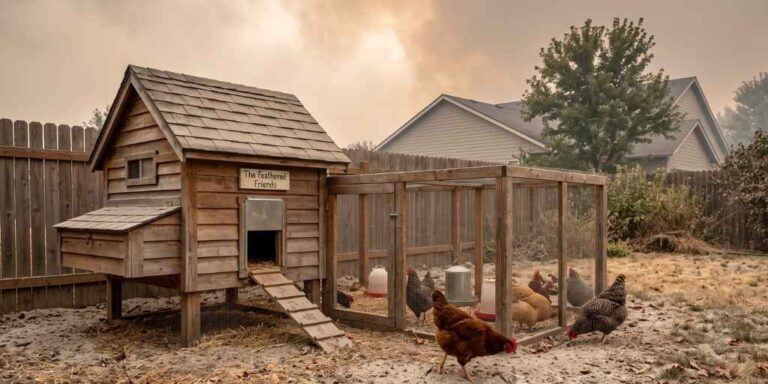 Wildfire Smoke and Backyard Chickens: Ash, Soil and Egg Safety